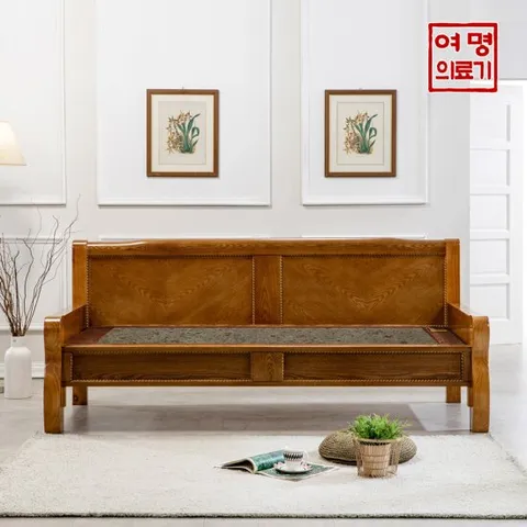 여명돌침대 청맥반석 돌 넘버식스 카우치 소파 침대