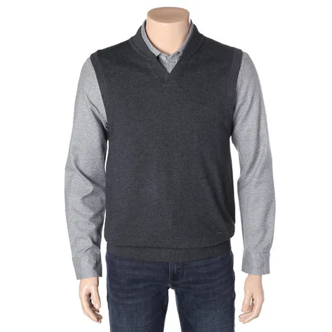 [ 롯데백화점 ]프랑코페라로 울혼방 헨리넥 베스트AMA4301