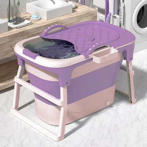 접이식욕조 이동식 욕조 반신욕조 깊은욕조(뚜껑O)