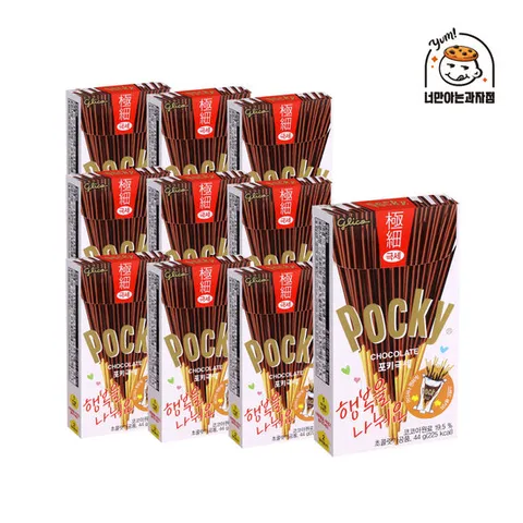 해태 포키 극세사 44g x 10개