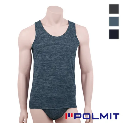 PMR447S 폴밋 남성 텐셀 민소매 런닝 삼각 팬티 6세트