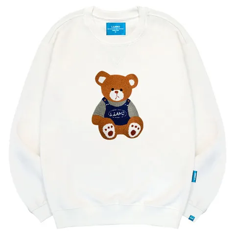 엘라모 기모M 부클라모테디 맨투맨 남녀공용 빅사이즈 S-4XL