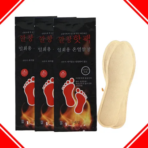 발열깔창 발핫팩 발바닥 신발 깔창핫팩 발난로 50세트-100장
