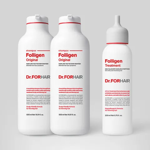 [닥터포헤어] 폴리젠 샴푸 500mlx2 + 폴리젠 트리트먼트 200ml