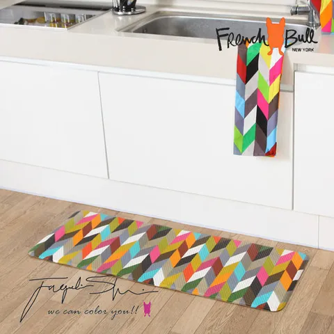 프렌치불 디자인 양면 싱크매트 940mm(중) 지기컨덴스드패턴