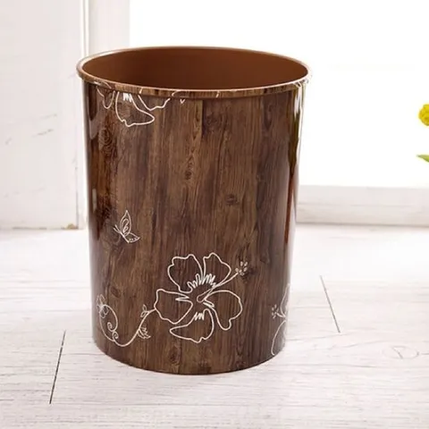 페달휴지통 원룸 화장실 플라스틱 오픈 휴지통 쓰레기통15L