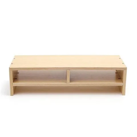 [브리즈홈]오피시아 모니터 받침대(내추럴)