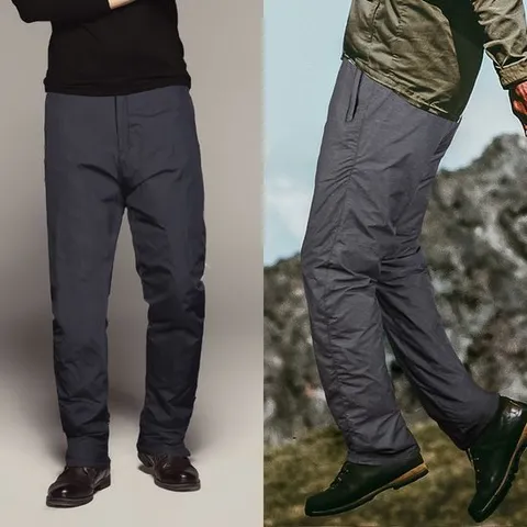 [쟌피엘] 에코듀 구스다운 패딩바지 남자방한복 작업복