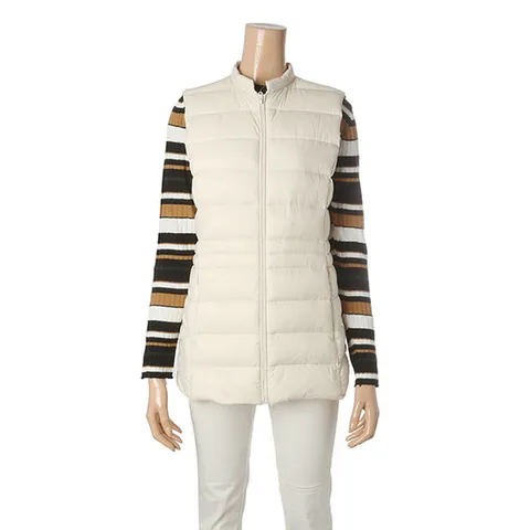 [뱅뱅]여성초경량구스다운패딩조끼(NEE617)