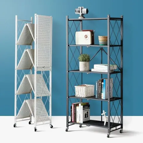 데일리컴퍼니 접이식폴딩선반 원터치 이동식 세탁실수납장