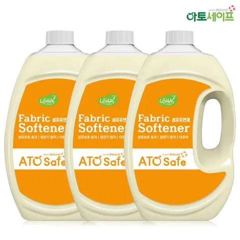 아토세이프 유연제 후리지아향 2.5L 3개