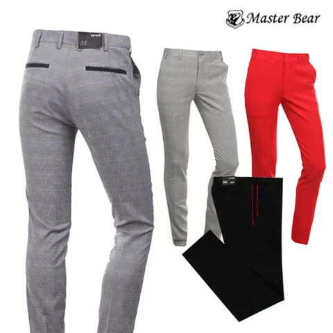 [마스터베어] 남성 골프웨어 밴딩 팬츠 3종 택일