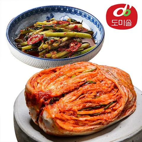 도미솔 박미희 포기김치 3kg+열무김치 2kg