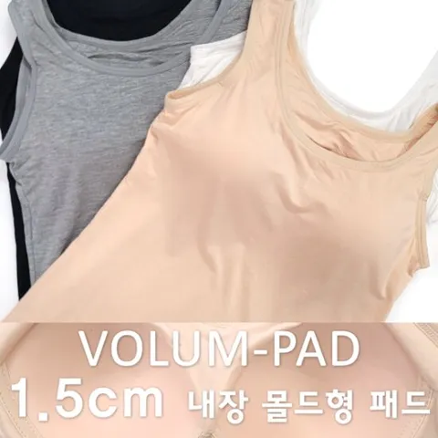 노와이어 모달 브라탑 나시 캡나시 브라런닝 나시티 원피스 홈