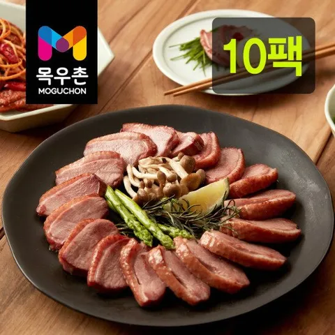 목우촌 무항생제 훈제오리 200g*10팩(총 2kg, 냉장제품)
