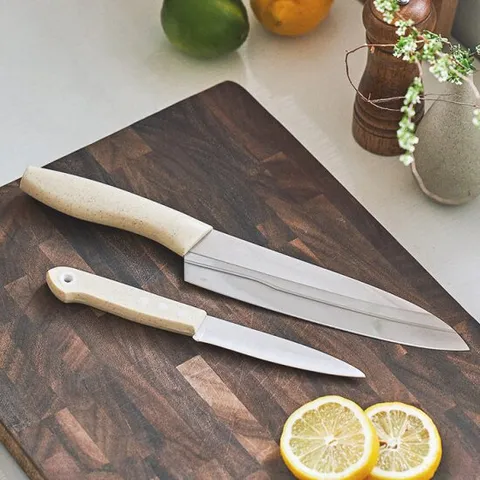 [한국제일도] 40년 장인의 명품 주방칼 2종세트/베이직