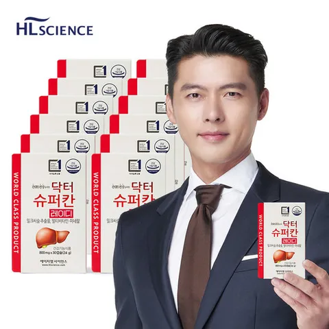 현빈 닥터슈퍼칸 밀크씨슬 레이디 12개월분 GIFT 선물세트 멀티비타민 미네랄