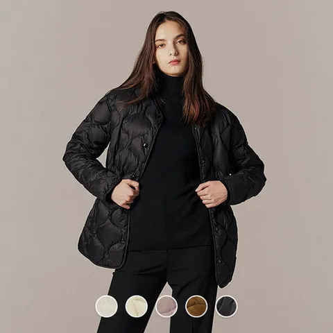 [지오다노/본사] 372912 여 초경량 미드렝스 자켓 (TAG가 128000원)