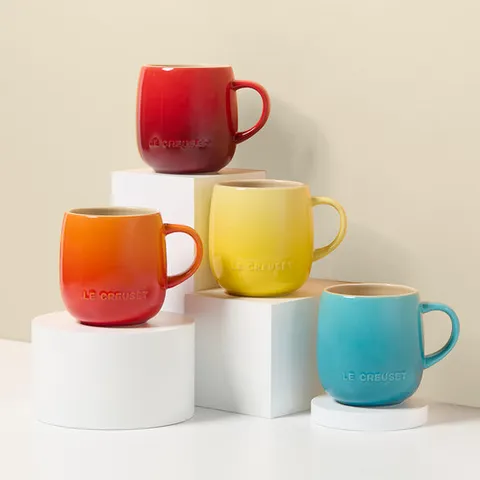 [르크루제] 레인보우 마시멜로 머그