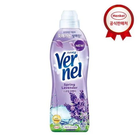 [헨켈] 고농축 버넬 섬유유연제 0.9L 1개