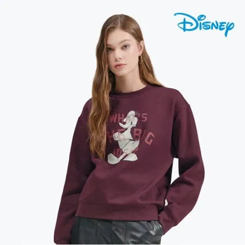 [GS] 디즈니골프 여성 캐릭터 기모 맨투맨 스웻셔츠 HL4LTS091