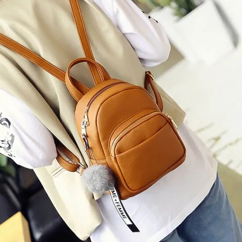 [디어백] 소프트 미니 패션 여성 백팩 HT1107