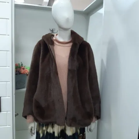 [엠벨라]엠벨라 DP01 밍크후드쟈겟 MBBW12J003 (9371556)