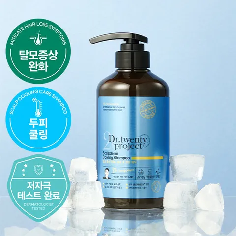 닥터트웬티프로젝트 [체험특가]쿨링 탈모샴푸 500ml (정가48,000원)