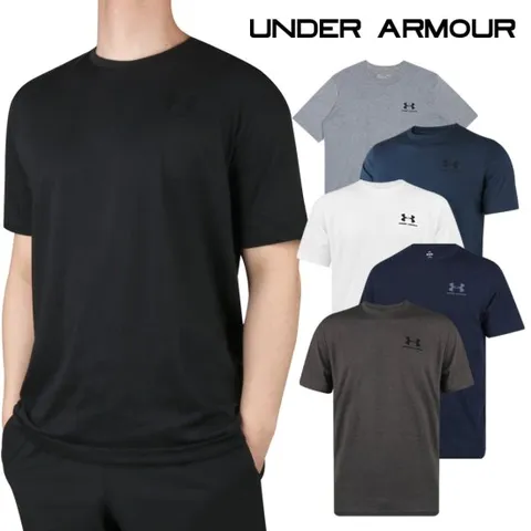 언더아머 남성 반팔티셔츠 레프트 체스트 기능성 러닝 6종 택1