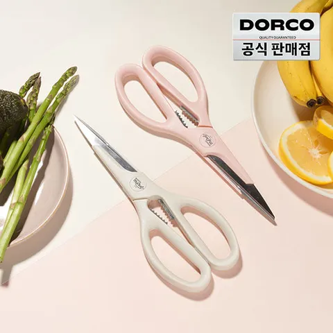 [BEST핫템] 총2개, 도루코 100S 파스텔 주방가위 / 부엌가위