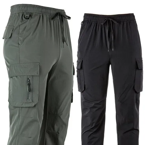 피크나인 스판 카고 조거팬츠 여름 남성 등산 밴드 작업복 바지