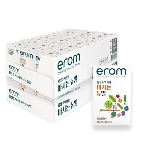 이롬황성주 마시는 뉴밀 140ml  48팩(2박스)