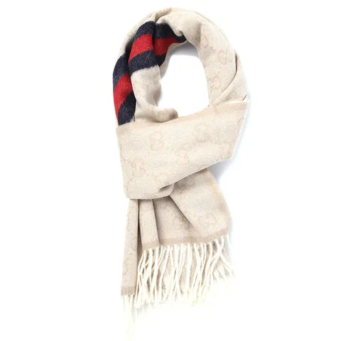 [구찌]570603 3G200 9568  GG WEB 울 머플러