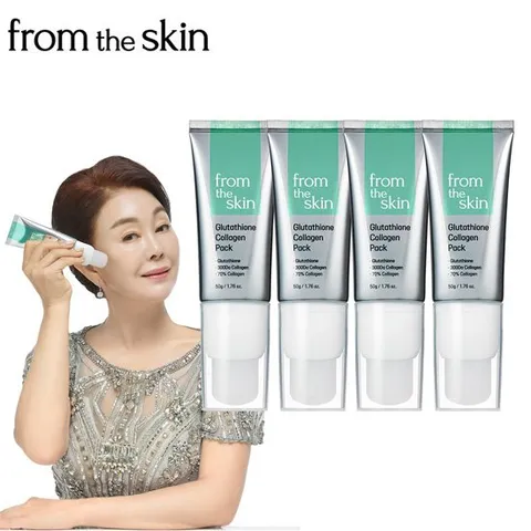 프롬더스킨 김청 글루타치온 콜라겐팩 50g*4