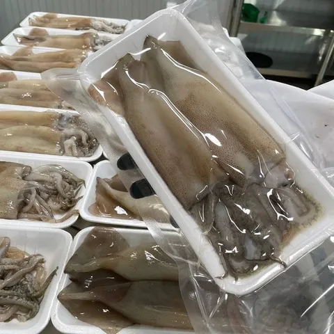 자연산 손질 통오징어 350g*5팩 (10마리)