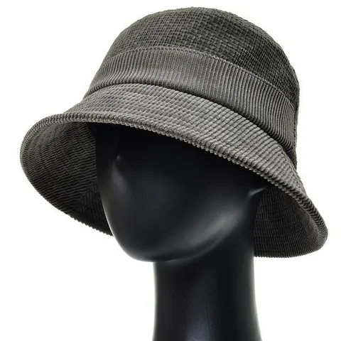 [플릭앤플록]WCU045.코듀로이 여성 벙거지모자 버킷햇 가을 겨울 챙모자