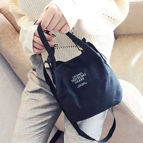 미니 캔버스 에코백 1P 여성 천가방 미니백 가방
