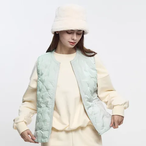 여심만족 여성 웰론 경량 패딩 조끼(W4WV05)