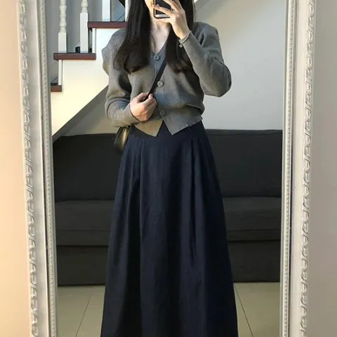 [아리엘스타일]여성스러운 데일리룩 겔리오투피스