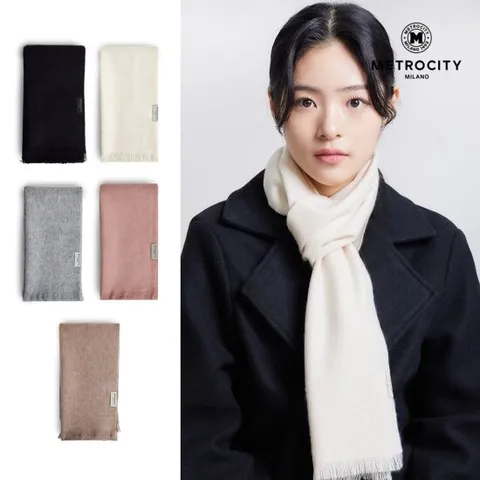 [메트로시티(스카프)]모던캐시 캐시미어100 머플러 MMFC-3307
