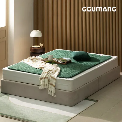 꾸망 전자파 안심 탄소 카본 전기매트 더블 GMES-102