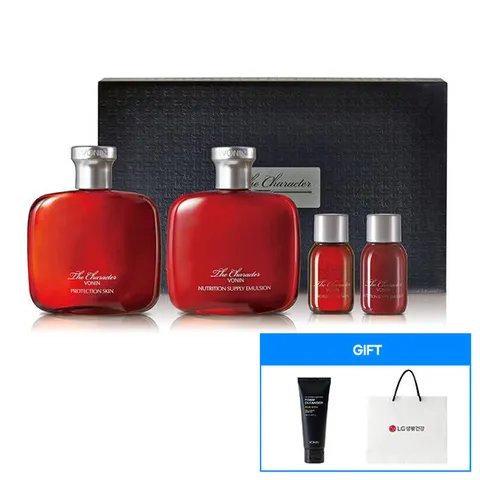 보닌 더캐릭터 2종 기획세트 + 오일 컨트롤 앤 수딩 폼클렌저 100ml+쇼핑백