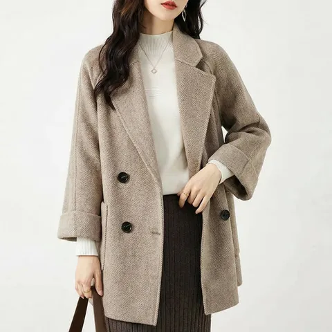 클라셰 [77추가]레이디핏포켓하프코트_B3F1826