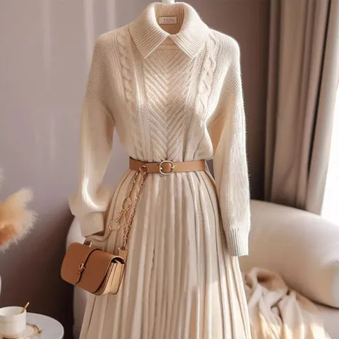 [아리엘스타일]페미닌 모임룩 플루마원피스