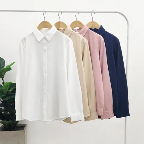 여성 링클프리 블라우스 셔츠 남방