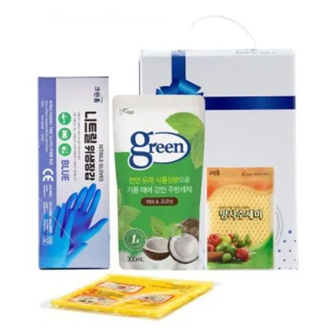 보험회사 사은품 선물세트 4P 1BOX 16개입