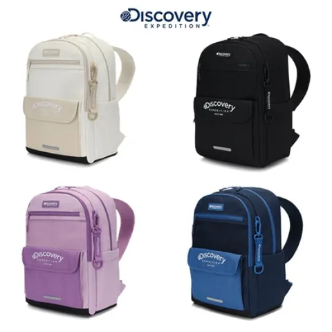 [디스커버리키즈US] (DKBG2014N) 키즈 플랩포켓 컬러블럭 백팩