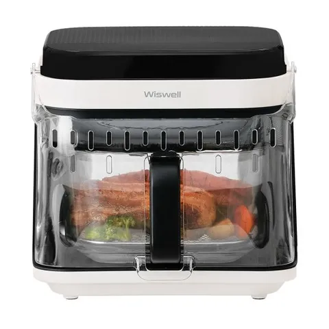 위즈웰 유리 글라스 에어프라이어 5.5L 화상방지 바스켓 WTA8550