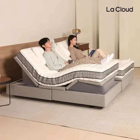 [행사카드할인] 라클라우드 헬스모션+천연라텍스 매트리스 SS20cm