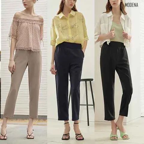 [인기특가] G.모데나 세미배기핏 밴딩 팬츠 3종 택1